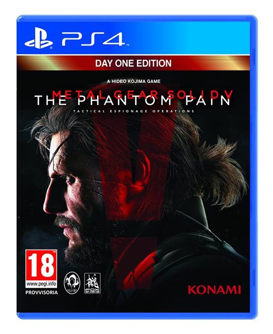 Konami Metal Gear Solid V The Phantom Pain Ps4 videogioco PlayStation 4 Basic ITA