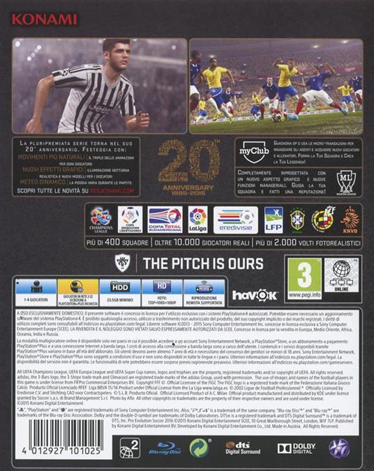 PES 2016 Pro Evolution Soccer - 2