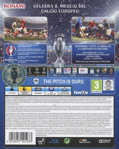 UEFA Euro 2016 (include PES 2016) - 3