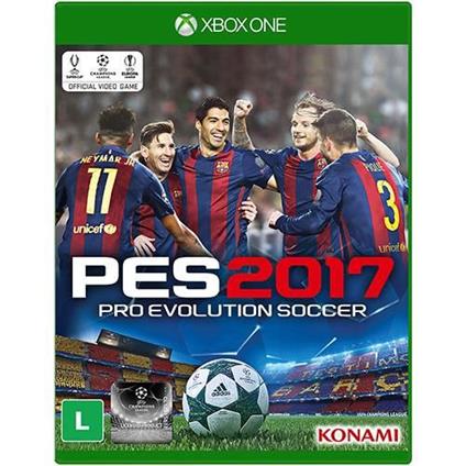 Microsoft PES 2017, Xbox One videogioco Basic Inglese, Francese