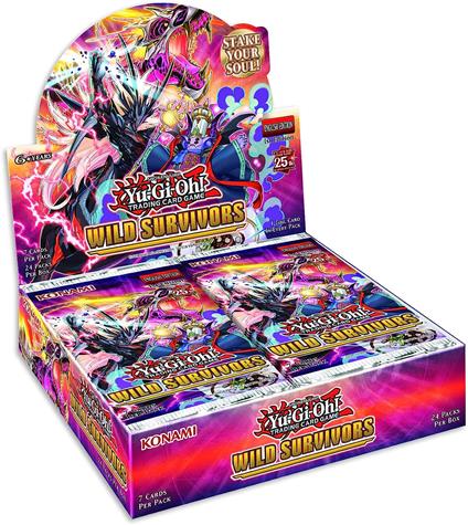 YUGI Wild Survivors Box 24 Buste