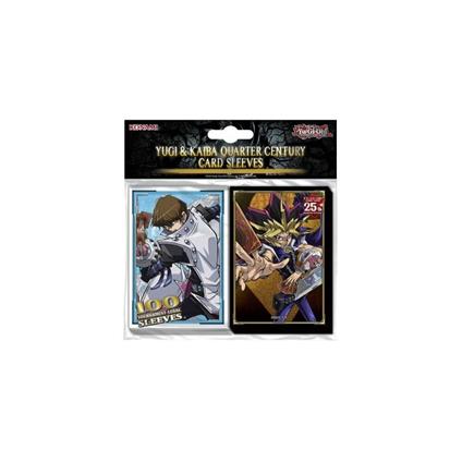 KONAMI ACCESSORI - YU-GI-OH! - 100 BUSTINE SMALL - YUGI & KAIBA QUARTER CENTURY ACCESSORIES