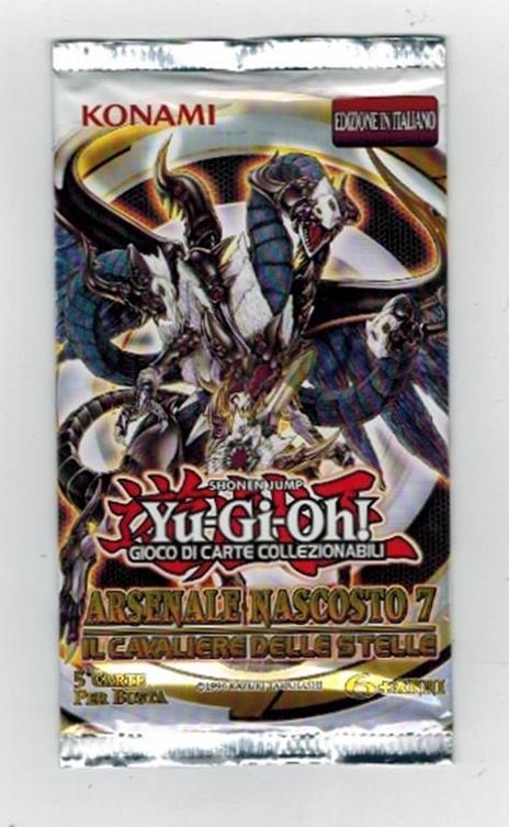 YU-GI-OH  ARSENALE NASCOSTO 7 busta sing. - 2