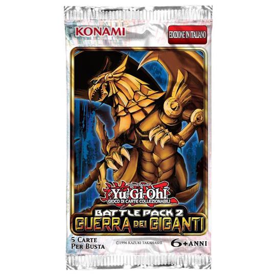 Yu-Gi-Oh! Busta 5 carte Battle Pack 2. La guerra dei giganti - ITA