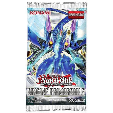 Yu-Gi-Oh! Busta 9 carte Origine primordiale. Espansione - ITA