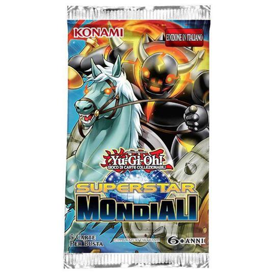 Yu-Gi-Oh! Busta 5 carte Superstar mondiali. Espansione - ITA