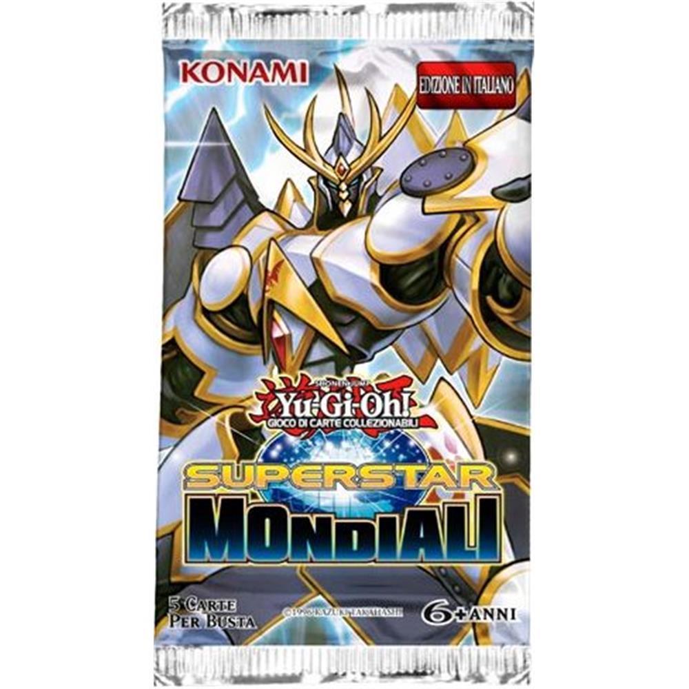 Yu-Gi-Oh! Busta 5 carte Superstar mondiali. Espansione - ITA