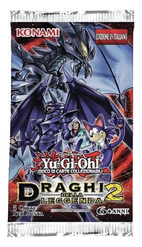 Yu-Gi-Oh! Busta 5 carte Draghi della leggenda 2. Espansione - ITA