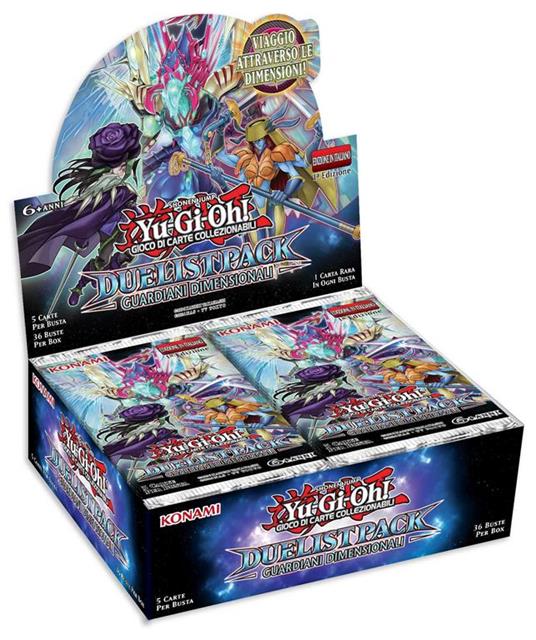 Busta 5 Carte Yu-Gi-Oh!. Duelist Pack Guardiani Dimensionali - 8