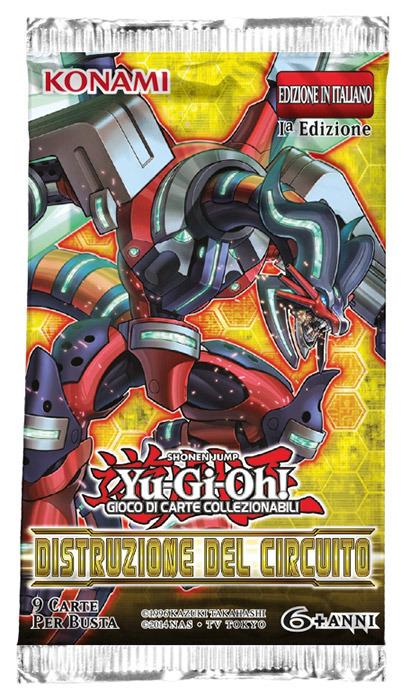 Busta 9 Carte Yu-Gi-Oh!. Distruzione Del Circuito
