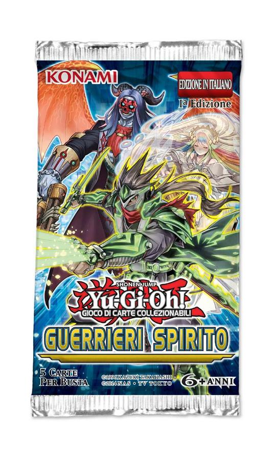 Yu-Gi-Oh!. Guerrieri Spirito. Busta 5 Carte