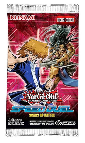 Yu-Gi-Oh! Speed Duel. Cicatrici di Battaglia. Busta 4 Carte