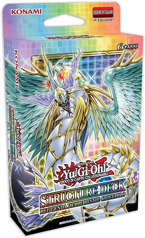 YU-GI-OH! Trading Card Game Structure Deck, Leggenda delle Bestie Cristallo, ITA