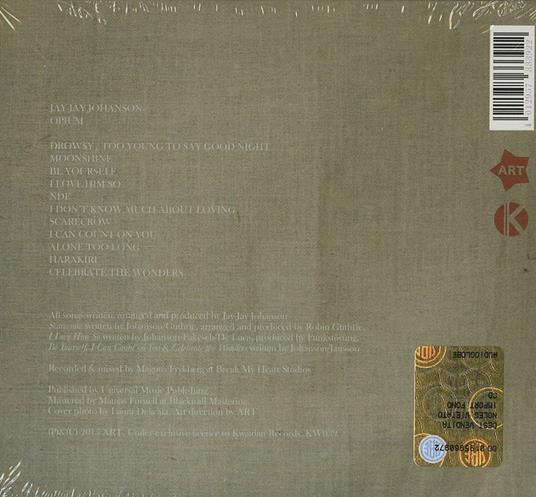 Opium - CD Audio di Jay-Jay Johanson - 2