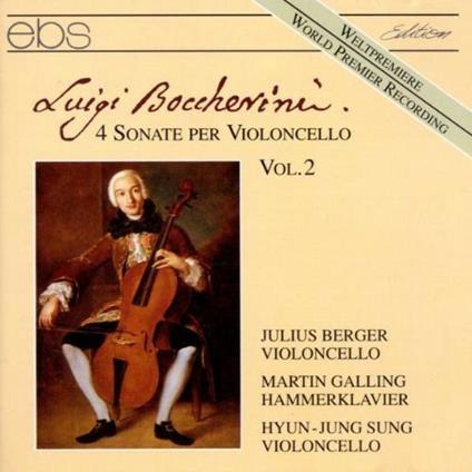 Sonate per Violoncello 2 - CD Audio di Luigi Boccherini