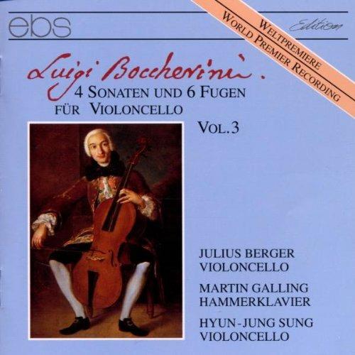 Sonate for Violoncello 3 - CD Audio di Luigi Boccherini