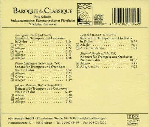 Barocco e classicismo - CD Audio di Arcangelo Corelli,Wolfgang Amadeus Mozart,Pietro Baldassare - 2