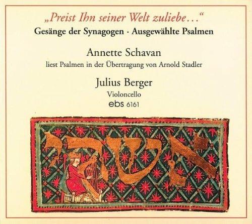 Gesange der Synagogen - CD Audio di Ernest Bloch