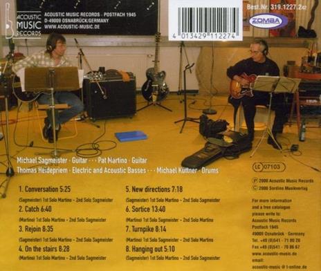 Conversation - CD Audio di Pat Martino,Michael Sagmeister - 2