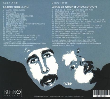 Arabic Yodelling - Grain by Grain (Digipack) - CD Audio di Renaldo & the Loaf - 2