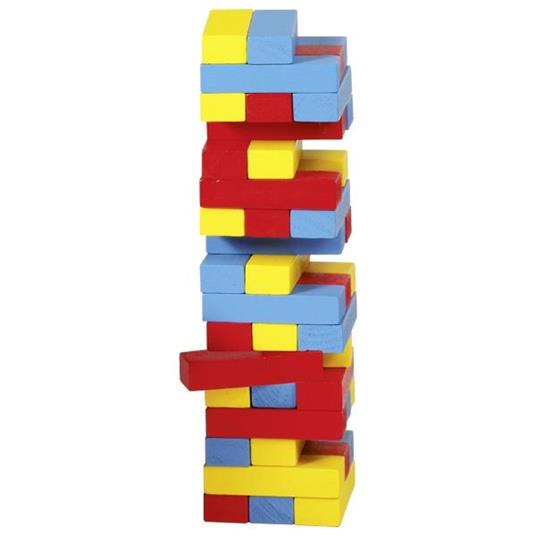 Goki HS973 Geschicklichkeitsspiel Wackelturm