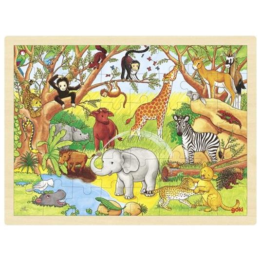 Goki 57892 puzzle 48 pz Flora e fauna - 2