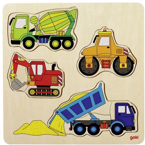 Goki 57901 Puzzle con formine 12 pezzo(i)