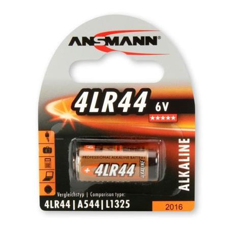 Batteria Alcalina da 6V (per dispositivi a basso consumo energetico) Ansmann - 1 pezzo - 8