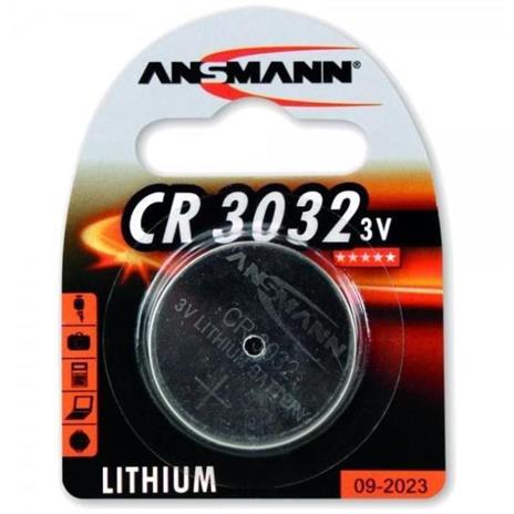 Batteria litio CR3032 3V Ansmann - 5