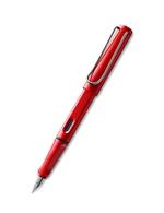 Penna stilografica 016 LAMY safari red M, rossa