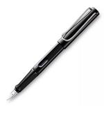 Penna stilografica 019 LAMY safari black M, nera