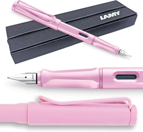 Penna stilografica 0D2 LAMY safari lightrose M, rosa chiaro - 3