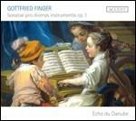 Sonatae Pro Diversis Instrumentis op.1 - CD Audio di Gottfried Finger