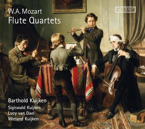 Flute Quartets - CD Audio di Wolfgang Amadeus Mozart