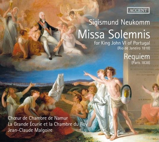 Missa Solemnis - Requiem - CD Audio di Jean-Claude Malgoire,Sigismund Neukomm