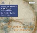Cantate BWV16, BWV65, BWV153, BWV154 - SuperAudio CD ibrido di Johann Sebastian Bach,Sigiswald Kuijken,La Petite Bande