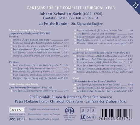 Cantatas for the Complete - SuperAudio CD di Johann Sebastian Bach - 2