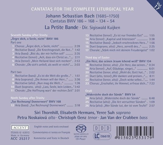 Cantatas for the Complete - SuperAudio CD di Johann Sebastian Bach - 2
