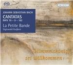 Cantatas Bwv70. 9. 182 vol. - CD Audio di Johann Sebastian Bach