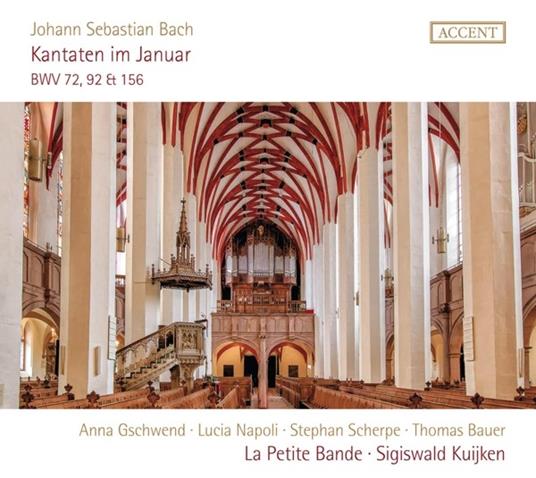 Kantaten Im Januar - CD Audio di Johann Sebastian Bach,Sigiswald Kuijken,La Petite Bande