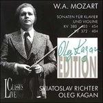 Sonate per pianoforte e violino vol.2 - CD Audio di Wolfgang Amadeus Mozart,Sviatoslav Richter,Oleg Kagan