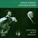 Sonate per violoncello e pianoforte - CD Audio di Benjamin Britten,Sergei Prokofiev,Camille Saint-Saëns,Sviatoslav Richter,Natalia Gutman