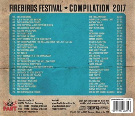 Firebirds Festival - CD Audio - 2