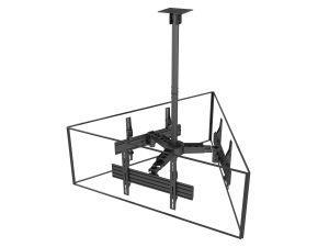Equip 650371 Supporto per display espositivi 165,1 cm (65") Nero - 2