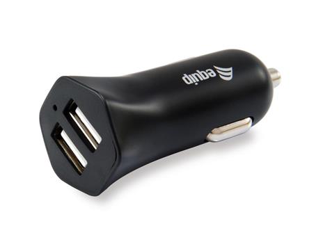 Equip 245510 Caricabatterie per dispositivi mobili Auto Nero
