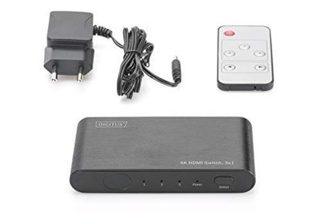 Digitus DS-45316 conmutador de vídeo HDMI - 4