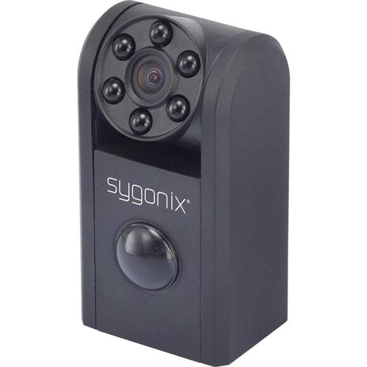 Mini telecamera di sorveglianza 32 GB con sensore di movimento 1280 x 720 Pixel Sygonix