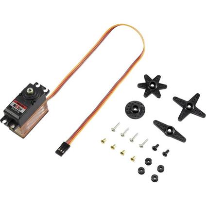 Reely Standard Servo S2210 TG Servo digitale Materiale trasmissione: Titan Sistema innesto: JR