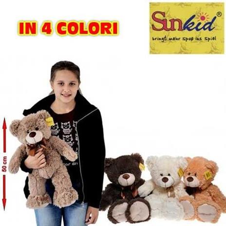 Peluche Orso Gigante Alto 54Cm Orsacchiotto Morbido Pupazzo Morbido In 4 Colori - 2