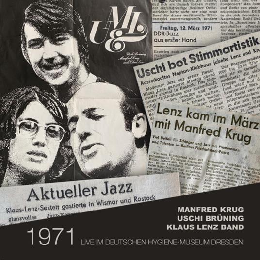 1971 Live im Deutschen Hygiene - CD Audio di Manfred Krug